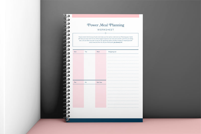 The Power Planner Bundle- Pink